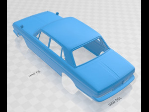 nissan president 1965 printable body car 3Dプリントモデル