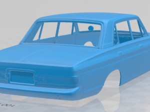 nissan president 1965 printable body car 3Dプリントモデル