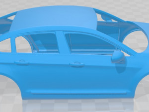 citroen c5 2011 printable body car 3D Baskı Modeli