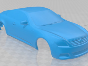 infiniti g37 sedan 2011 printable body car 3D 프린트 모델