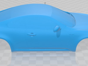 infiniti g37 sedan 2011 printable body car 3D 프린트 모델