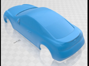 infiniti g37 sedan 2011 printable body car 3D 프린트 모델