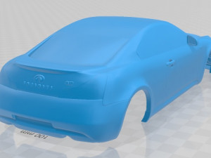 infiniti g37 sedan 2011 printable body car 3D 프린트 모델