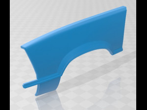 el camino 1982 printable car 3D Baskı Modeli