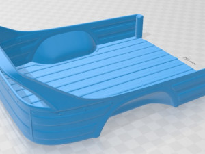 el camino 1982 printable car 3D Baskı Modeli