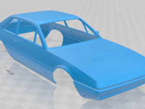 ferrari 365 gt4 1972 printable body car 3Dプリントモデル