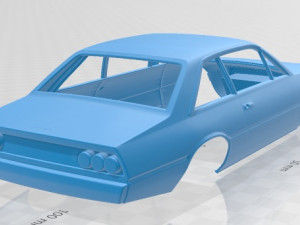 ferrari 365 gt4 1972 printable body car 3Dプリントモデル
