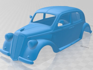 lancia ardea 1939 printable body car 3D 프린트 모델
