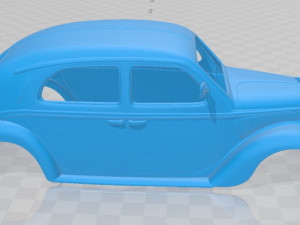lancia ardea 1939 printable body car 3D Baskı Modeli