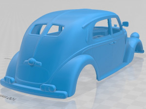 lancia ardea 1939 printable body car 3D Baskı Modeli