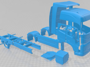 volvo electric tractor truck 2019 printable 3D Принт Модель