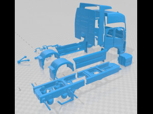 volvo electric tractor truck 2019 printable 3D Принт Модель