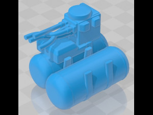 volvo electric tractor truck 2019 printable 3D Принт Модель