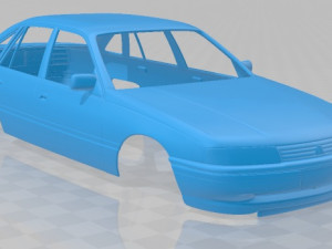 holden commodore 1988 printable body car Model Cetak 3D