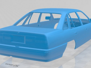 holden commodore 1988 printable body car Model Cetak 3D