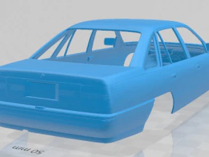 holden commodore 1988 printable body car 3D Print Model
