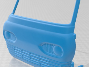 e series econoline pickup 1963 printable truck Modèles 3D en vedette
