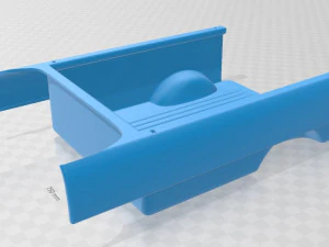 e series econoline pickup 1963 printable truck 3D Print Model