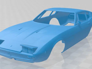 maserati ghibli coupe 1967 printable body car 3D Print Model