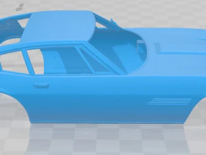 maserati ghibli coupe 1967 printable body car 3D Print Model
