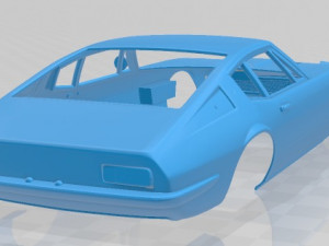 maserati ghibli coupe 1967 printable body car 3D-printmodel