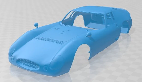 maserati tipo printable body car 3D Print Model .c4d .max .obj .3ds .fbx .stl .blend