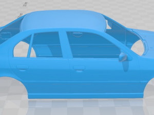 nissan primera 1990 printable body car Modelo de impresión 3D