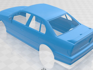 nissan primera 1990 printable body car Modelo de impresión 3D