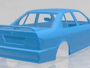 nissan primera 1990 printable body car Modelo de impresión 3D