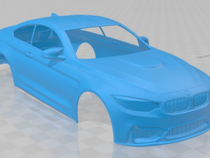 m4 printable body car Modèles 3D en vedette