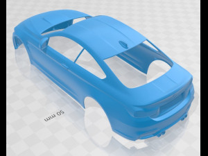 m4 printable body car Modèles 3D en vedette