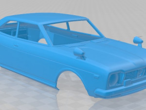 subaru leone gsr 1972 printable body car 3D Print Model