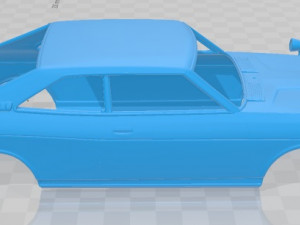 subaru leone gsr 1972 printable body car 3D Print Model