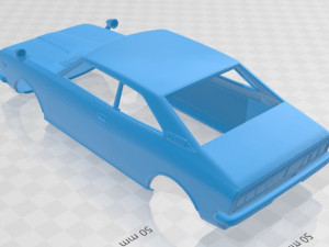 subaru leone gsr 1972 printable body car 3D Print Model