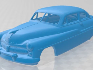 mercury eight coupe 1949 printable body car 3D Print Model