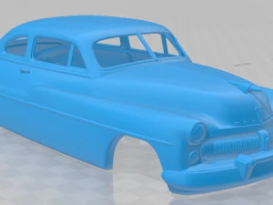 mercury eight coupe 1949 printable body car 3D Print Model