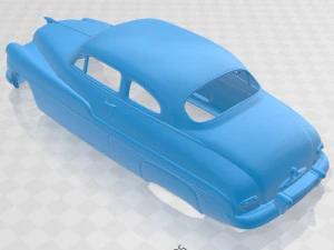 mercury eight coupe 1949 printable body car 3D Print Model