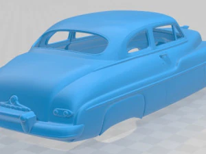 mercury eight coupe 1949 printable body car 3D Print Model