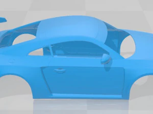 audi tt rs turbo 2017 printable body car 3D Print Model