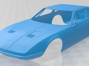 maserati indy 1969 printable body car 3D Print Model