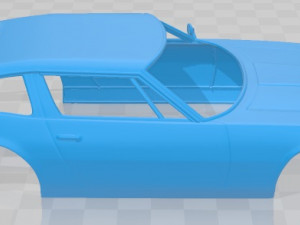 maserati indy 1969 printable body car Modèles 3D en vedette