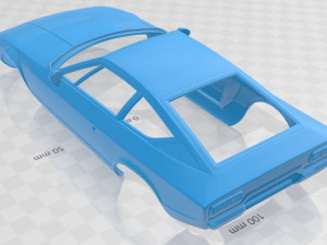 maserati khamsin 1977 printable body car Modèles 3D en vedette