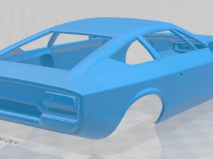 maserati khamsin 1977 printable body car Modèles 3D en vedette