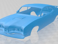 mercury montego coupe 1970 printable body car Modelo de Impressão 3D
