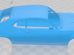 mercury montego coupe 1970 printable body car Modello di stampa 3D