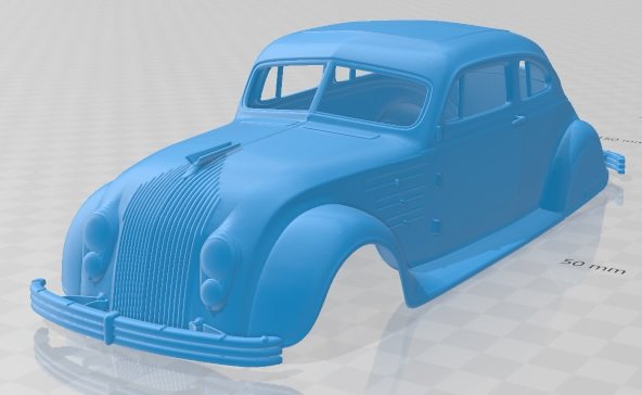 chrysler imperial airflow 1934 printable body car Modèles 3D en vedette .c4d .max .obj .3ds .fbx .stl .blend 