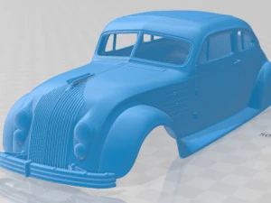 chrysler imperial airflow 1934 printable body car 3D Print Model