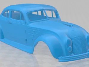 chrysler imperial airflow 1934 printable body car 3D Print Model