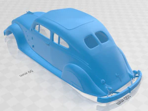 chrysler imperial airflow 1934 printable body car 3D Print Model