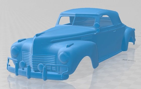 chrysler new yorker highlander 1940 printable body car 3D 打印模型 .c4d .max .obj .3ds .fbx .stl .blend 